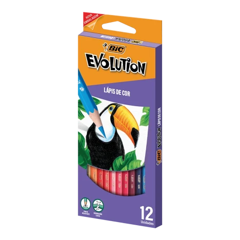 Lapis De Cor Bic Evolution C/ 12