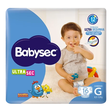 Fralda Babysec Jumbinho Ultra G C/16