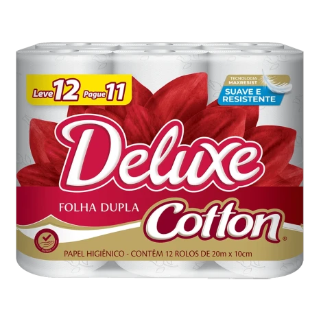 Papel Hig. Cotton Deluxe 20m L12 P11