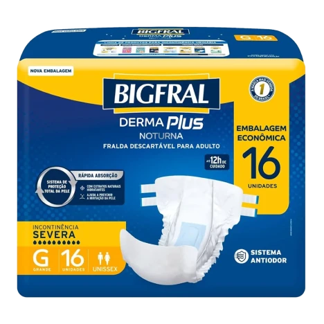 Fr. Bigfral Derma Plus Noturna G C/16 Emb. Econ.