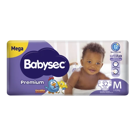 Fralda Babysec Premium Mega M C/32