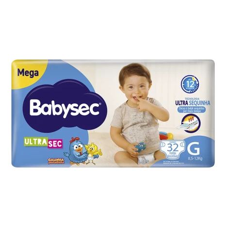 Fralda Babysec Ultra Mega G C/32