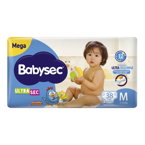 Fralda Babysec Ultra Mega M C/38