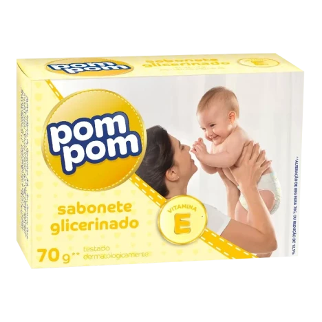 Sabonete Pompom 70g Glicerinado