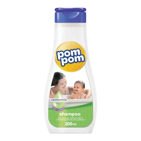Shampoo Pompom 200ml Camomila