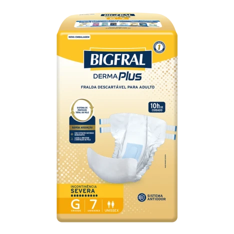 Fralda Bigfral Derma Plus G C/7