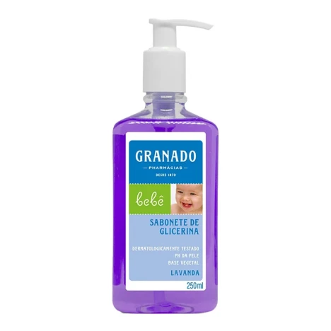 SAB.LIQ.GRANADO BEBE 250ML LAVANDA