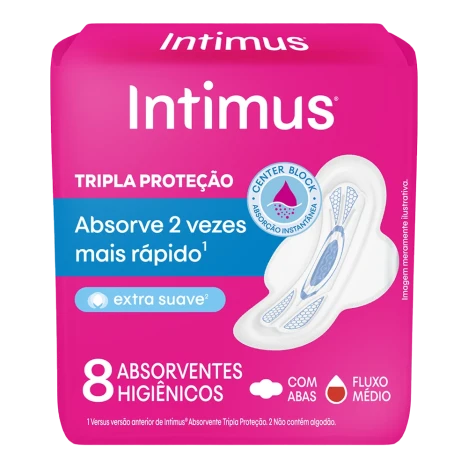 Absorvente Intimus Nor Suave C/a C/8