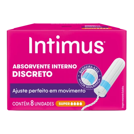 Absorvente Intimus Interno Super C/8