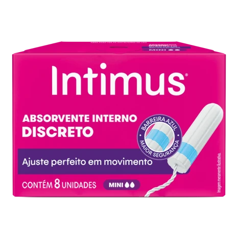 Absorvente Intimus Interno Mini C/8