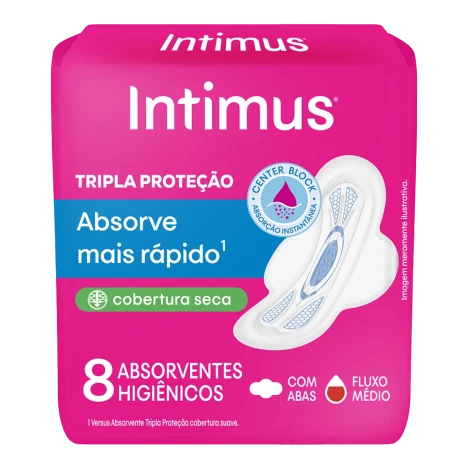 Absorvente Intimus Nor Seca C/a C/8