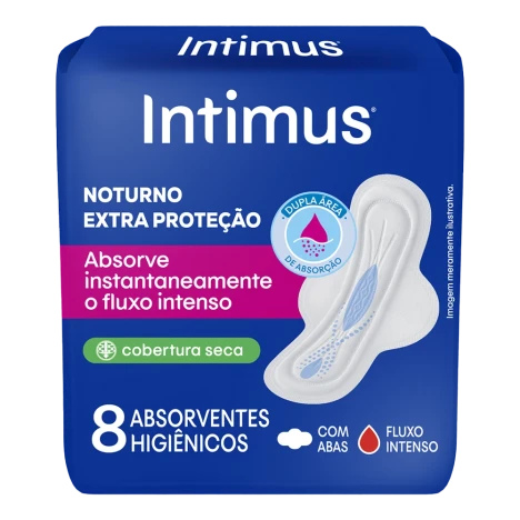 Absorvente Intimus Not Seca C/a C/08