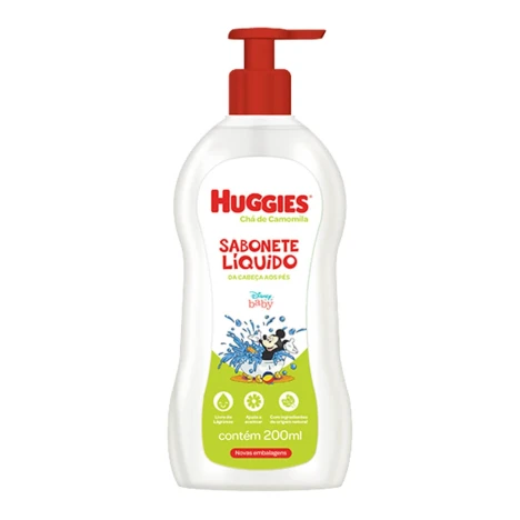 SAB.LIQ.HUGGIES 200ML CAMOMILA