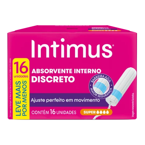 Absorvente Intimus Interno Super L16 P15