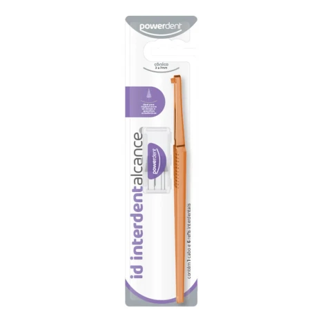 ED.POWERDENT INTERD.CONICA C/6REFIS 3 A 7MM