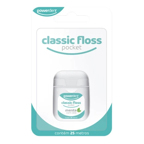 FIO DENTAL POWERDENT POCKETFLOSS 25M