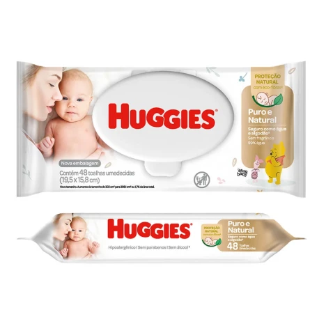 TOA.UMED.HUGGIES C/48 PURE CARE