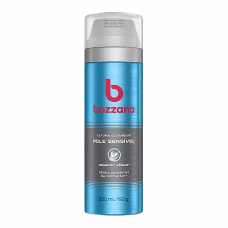 ESPUMA BARB. BOZZANO 200ML SENSIVEL