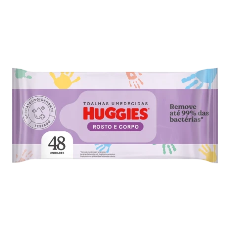 Toalha Umedecida Huggies C/48 One&done