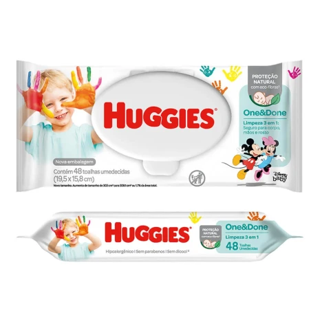 TOA.UMED.HUGGIES C/48 ONE&DONE