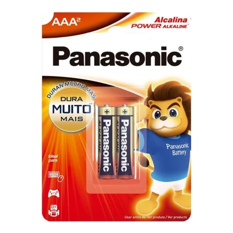 PILHA ALCALINA AAA C/2 LR03XAB/2B192