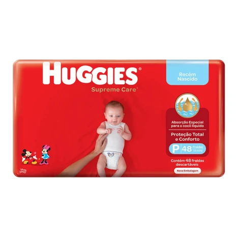 FR.HUGGIES SUPREME CARE MEGA P C/48