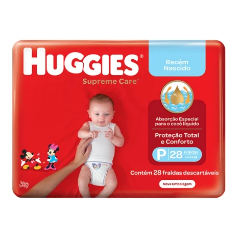 FR.HUGGIES SUPREME CARE JUMBO P C/28