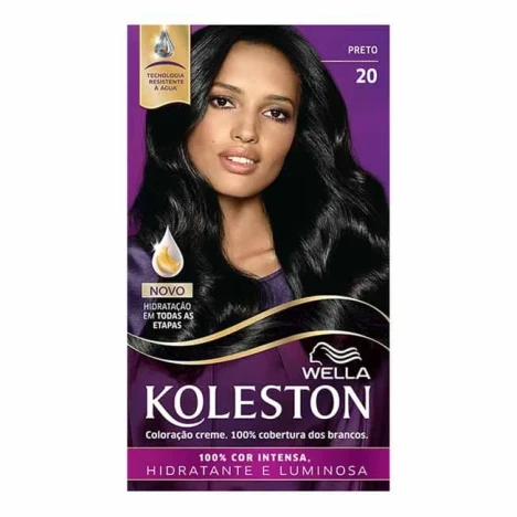 TINT.KOLESTON KIT 20 PRETO