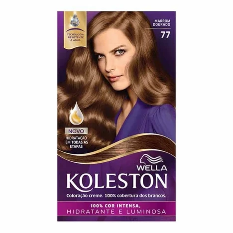 TINT.KOLESTON KIT 77 MARROM DOURADO