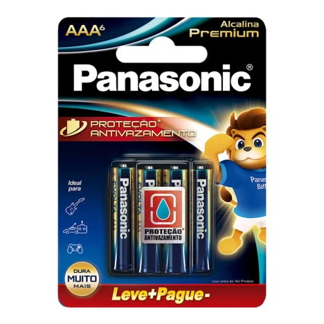 PILHA ALCALINA PREM.AAA C/6 LR03EGR/6B192