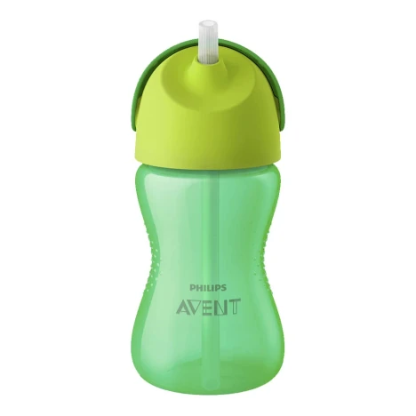COPO AVENT C/CANUDO 300ML DINOSSAURO VERDE