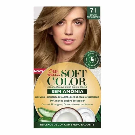 TINT.SOFT COLOR KIT 71 LOURO ACINZENTADO