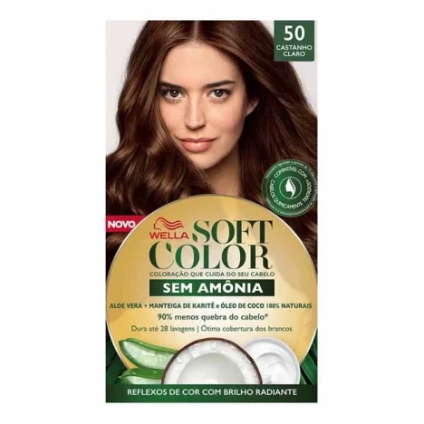 TINT.SOFT COLOR KIT 50 CASTANHO CLARO