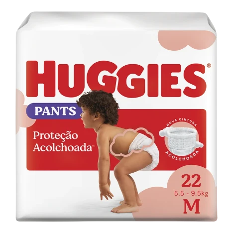 Fralda Huggies Supreme Care Roup. Jumbo M C/22