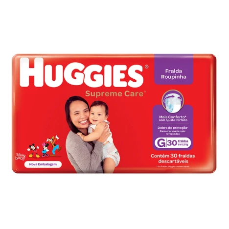 FR.HUGGIES SUP.CARE ROUP. MEGA G C/30