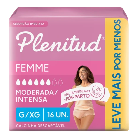 Rp. Plenitud Active Mulher G/xg L16 P15