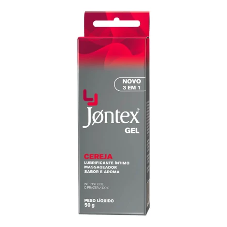GEL LUBR. JONTEX 50G CEREJA