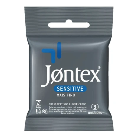 PRES. JONTEX LUBR. SENSITIVE C/3