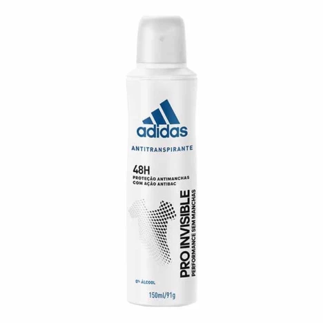 DES.ADIDAS AERO 150ML FEM.PRO INVISIBLE