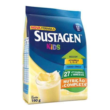 SUSTAGEN KIDS 190G SACHET BAUNILHA