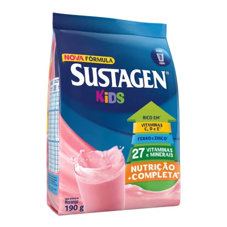 SUSTAGEN KIDS 190G SACHET MORANGO