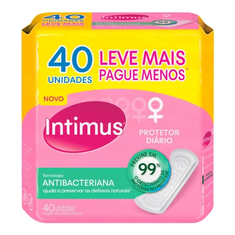 PROT.INTIMUS DAYS ANTIBAC S/A C/40