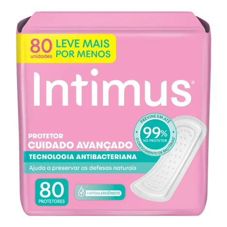 Protetor Intimus Days Antibac S/a C/80