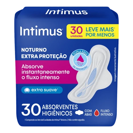 Absorvente Intimus Not Suave C/a C/30