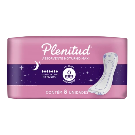 Absorvente Plenitud Femme Noturno C/8