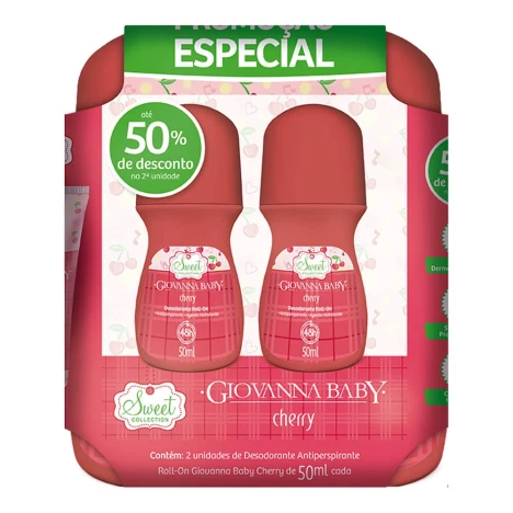 PROMO DEO.GB RL. 50ML CHERRY C/2