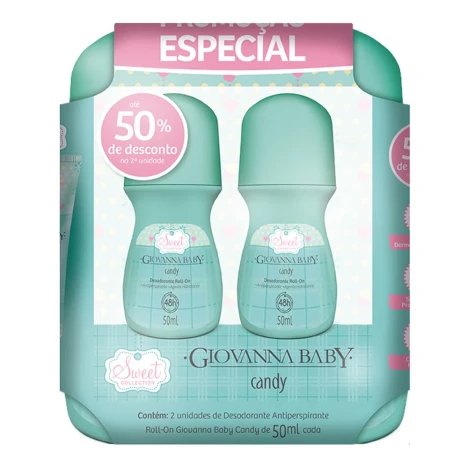 PROMO DEO.GB RL. 50ML CANDY C/2