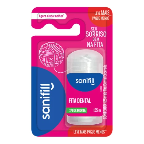 FITA DENTAL SANIFIL 125M LV.MAIS PG.MENOS