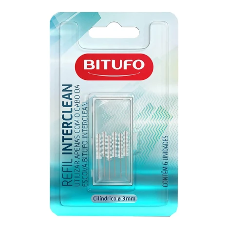REFIL INTERD.BITUFO C/6 CILINDRICA ULTRAFINA