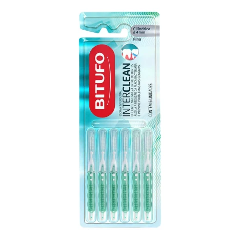 ED.BITUFO INTERDENTAL C/6 CILINDRICA FINA